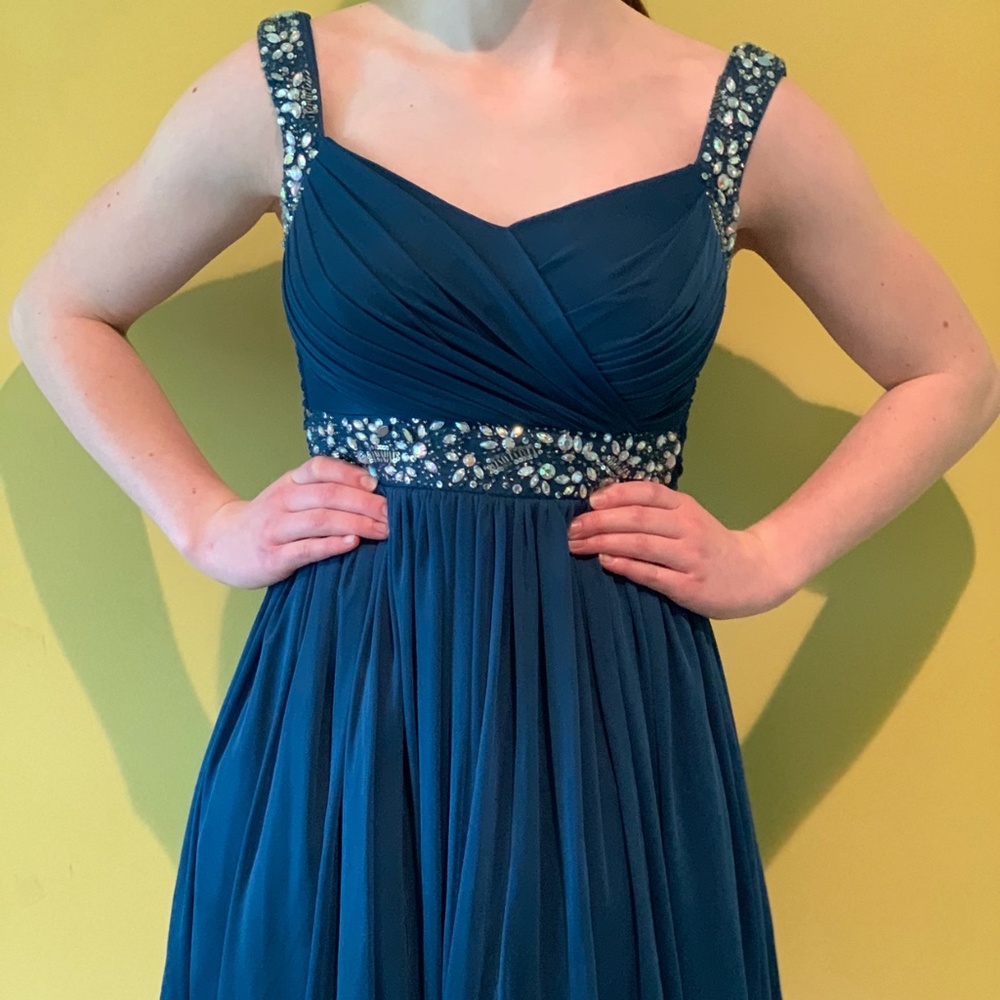 B. Darlin Cocktail Dress (Teal)